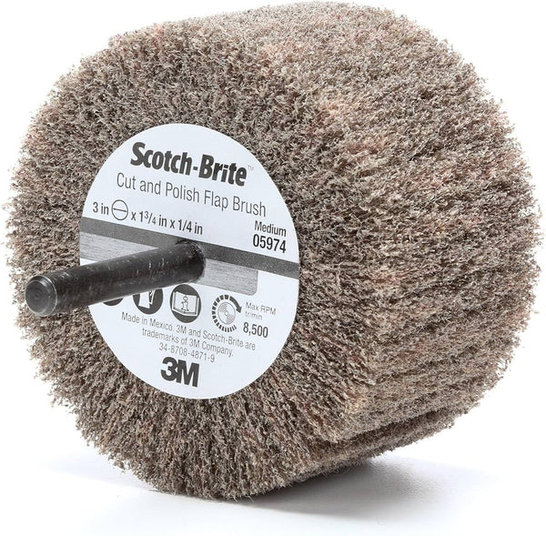 Brosse à lamelles Scotch-Brite Cut and Polish 3M™ 16622 - 7000121151