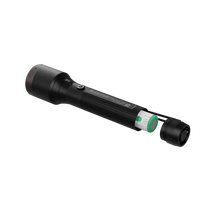 Lampe torche LED rechargeable LEP Ledlenser P9R Core LEP Laser, portée de 1300 m, faisceau large de 1000 lm, LED blanche/rouge, étanche IP68
