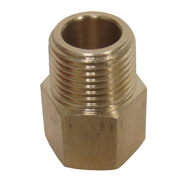 Adaptateur en laiton - 1 pouce NPT mâle x 1 pouce BSPP femelle