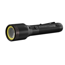 Lampe torche LED rechargeable LEP Ledlenser P9R Core LEP Laser, portée de 1300 m, faisceau large de 1000 lm, LED blanche/rouge, étanche IP68
