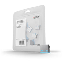 Cache-ports USB A, lot de 10, bleu
