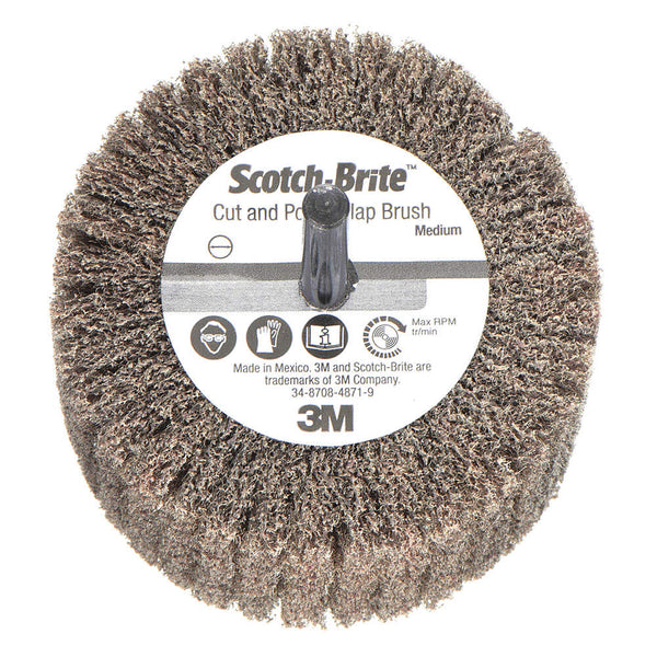 Brosse à lamelles Scotch-Brite Cut and Polish 3M™ 16622 - 7000121151