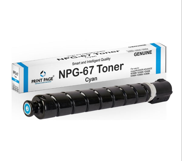 Cartouche de toner cyan Canon NPG-67