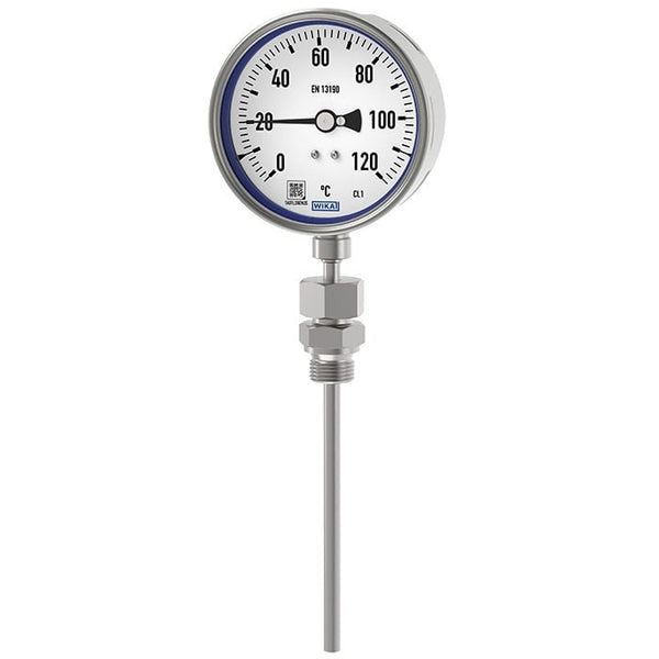 Thermomètre vertical pour pieds WIKA R5502, filetage 1/2" NPT