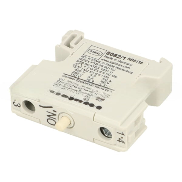 BLOC DE CONTACT, TYPE:8082/1-1-00, EEx de IIC Gb, ZONE 1, EEx de IIC T6,