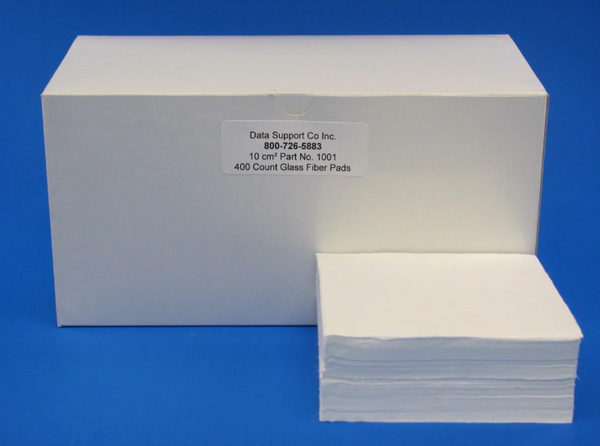 Plaques d'échantillons en fibre de verre CEM Corporation, 10 cm², 400/boîte