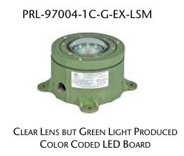 FEUX D'HÉLICOÏDALE POINT PRL-EX-LSM LED v4 CLASSE I, DIVISION 2 ET ZONE 2