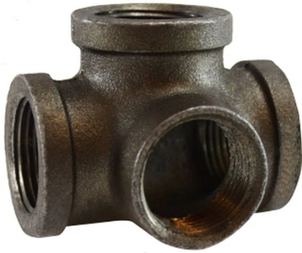 Raccord traversant Midland Poly-Flo® 20339, diamètre extérieur du tube 3/8 po x diamètre extérieur du tube 3/8 po, laiton