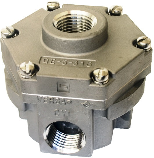 Échappement rapide (3/4" NPT x 1" NPT), acier inoxydable | QE-6-316