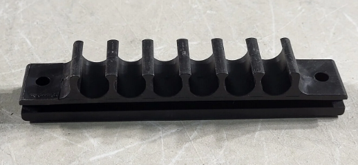 Bande de support pour tubes, 6 canaux, diamètre de tube 1/2 po 