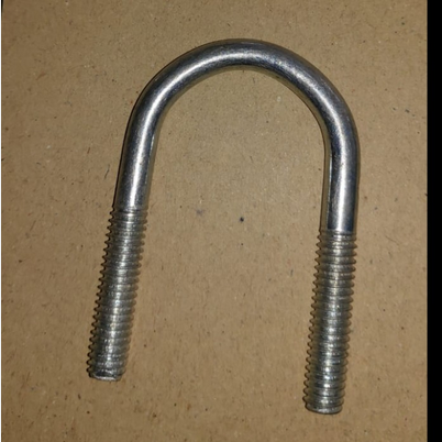 Boulon en U, M8,8 x 50 x 60 mm, AS, A19387M/A194, diamètre extérieur 33 mm