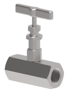 Vannes à pointeau haute pression série SVH2MF-8N - Acier inoxydable 316 pour circuit imprimé droit