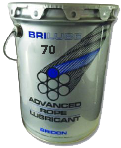 Lubrifiant BRILUBE 70 (12,5 kg par seau) avec fiche de données de sécurité (FDS)