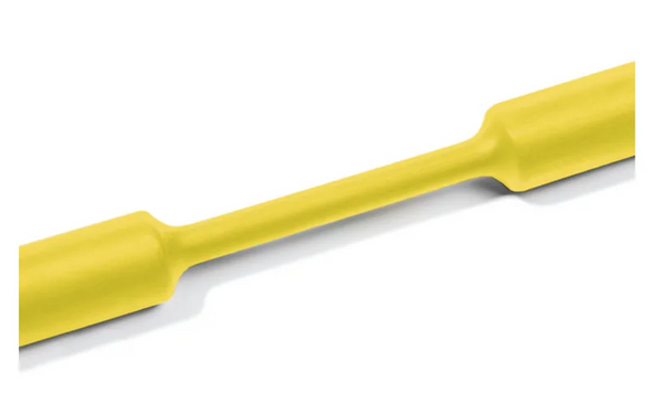 309-12544 Tubing, Heat Shrink, Yellow, 25.4 MM