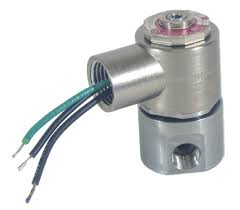 Vanne 3 voies, acier inoxydable, 24 V CC | E5SM-3201-33-H2-LB-ST-XN-D024
