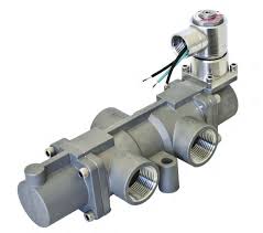 Vanne 3 voies, acier inoxydable, 24 V CC | VSG-3321-316-H2-S-ST-XN-D024