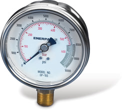 GP10S, manomètre hydraulique, 10 000 psi, 700 bar 