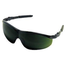 Lunettes de protection Storm Protective Glasses, verres verts, polycarbonate, filtre 5.0, monture noire