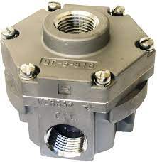 Échappement rapide (1/4" NPT x 3/8" NPT), acier inoxydable | QE-3-316