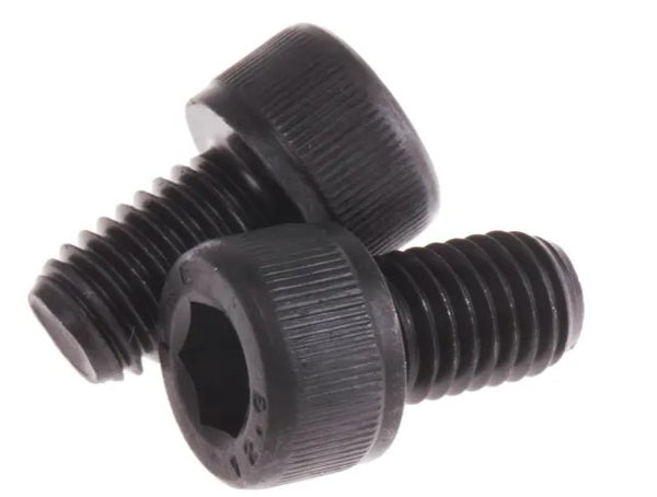 Vis à tête hexagonale creuse RS PRO noire, en acier brut, DIN 912, M10 x 16 mm