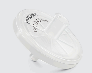 Filtre pour seringue Minisart® RC25 17765----------Q, 0,45 µm Cellulose régénérée