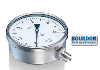 Manomètre industriel BOURDON MIM7