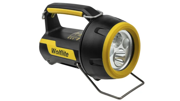 Lampe de poche LED ATEX Wolf Safety noire - Rechargeable 350 lm