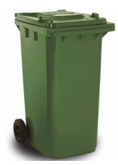 SDGWB120G - Poubelle à déchets ménagers 120 L