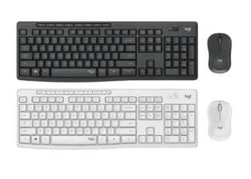 Ensemble clavier et souris sans fil silencieux Logitech MK295