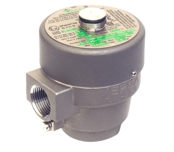 Vanne 3 voies, acier inoxydable, 24 V CC | CSG-3321-316-XDBS8C-D024