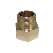 Adaptateur en laiton - 1 pouce NPT mâle x 1 pouce BSPP femelle