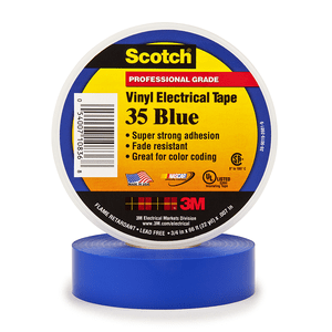 Ruban isolant électrique Scotch® en vinyle à codage couleur 35