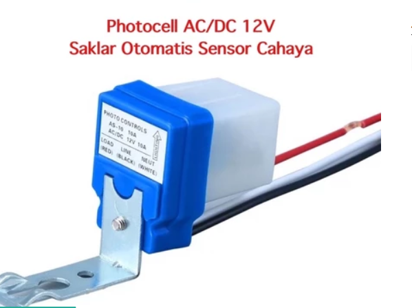 Cellule photoélectrique AC/DC 12 V