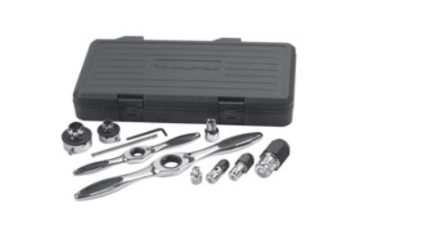 82807 : Clé à cliquet Gear Wrench, kit d'accessoires pour tarauds et filières (11 pièces) - Description