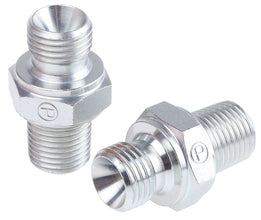 Adaptateur hydraulique Parker à filetage droit G 1/4 mâle vers R 1/4 mâle