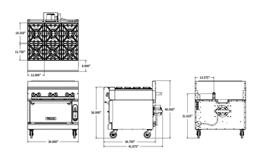 VULCAN V6B36C – Industrial Heating Element / Boiler Component