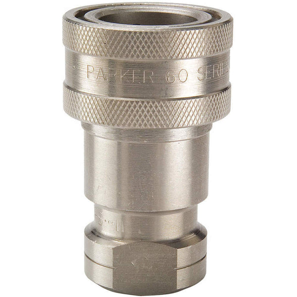 Raccord rapide, 3/4 pouce NPTF, multi-usage, acier inoxydable