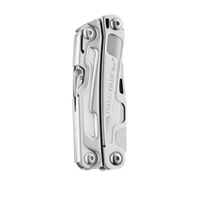 Leatherman REV Outil multifonction léger 168 g, lame en acier inoxydable 420HC avec clip - Argent - Boîte