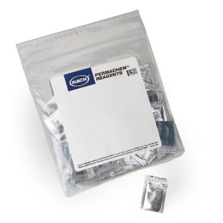 Oreillers indicateurs de phénolphtaléine en poudre, analyse de l'alcalinité totale de l'eau (100 oreillers/paquet) Fabricant : HACH Europe