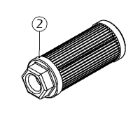 Pièce de rechange EBE350S - Filtre d'aspiration 035-4040