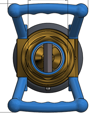 Tuyau de 105 mm couleur canon de fusil, raccord femelle BSP 2-1/2", nitrile