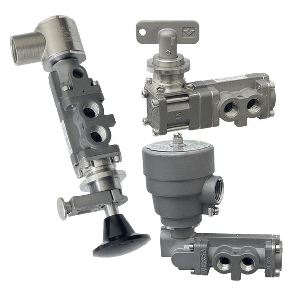 Vanne 3 voies, acier inoxydable, 24 V CC | CSG-3321-316-U-XDBS10C-D024
