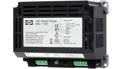 Chargeur de batterie DBC-1 [Sorties : 2410 24 V CC, 10 A Alimentations auxiliaires : 230 V CA] 