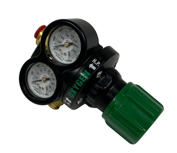Détendeur professionnel Victor 0781-5127 en laiton forgé, haute capacité, monobloc, ESS3, CGA 540, 5-125 psig