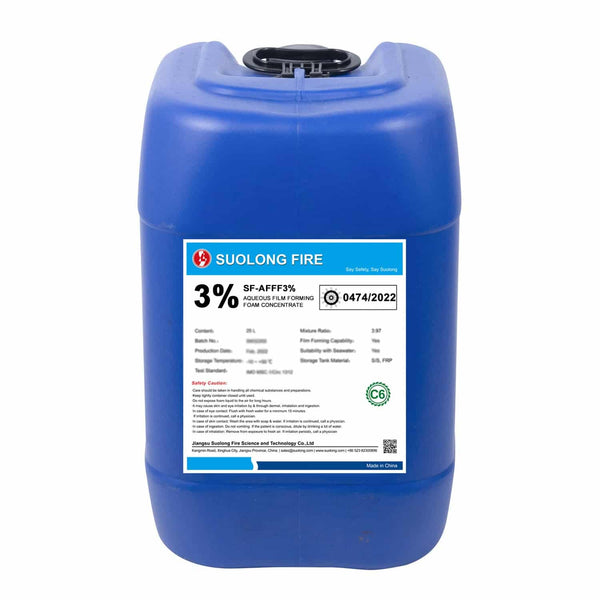 Mousse anti-incendie AFFF 3 % EC/MED